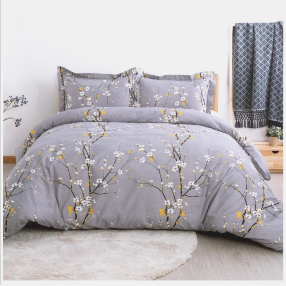 Queen Size Duvet Cover In Spring Blossom